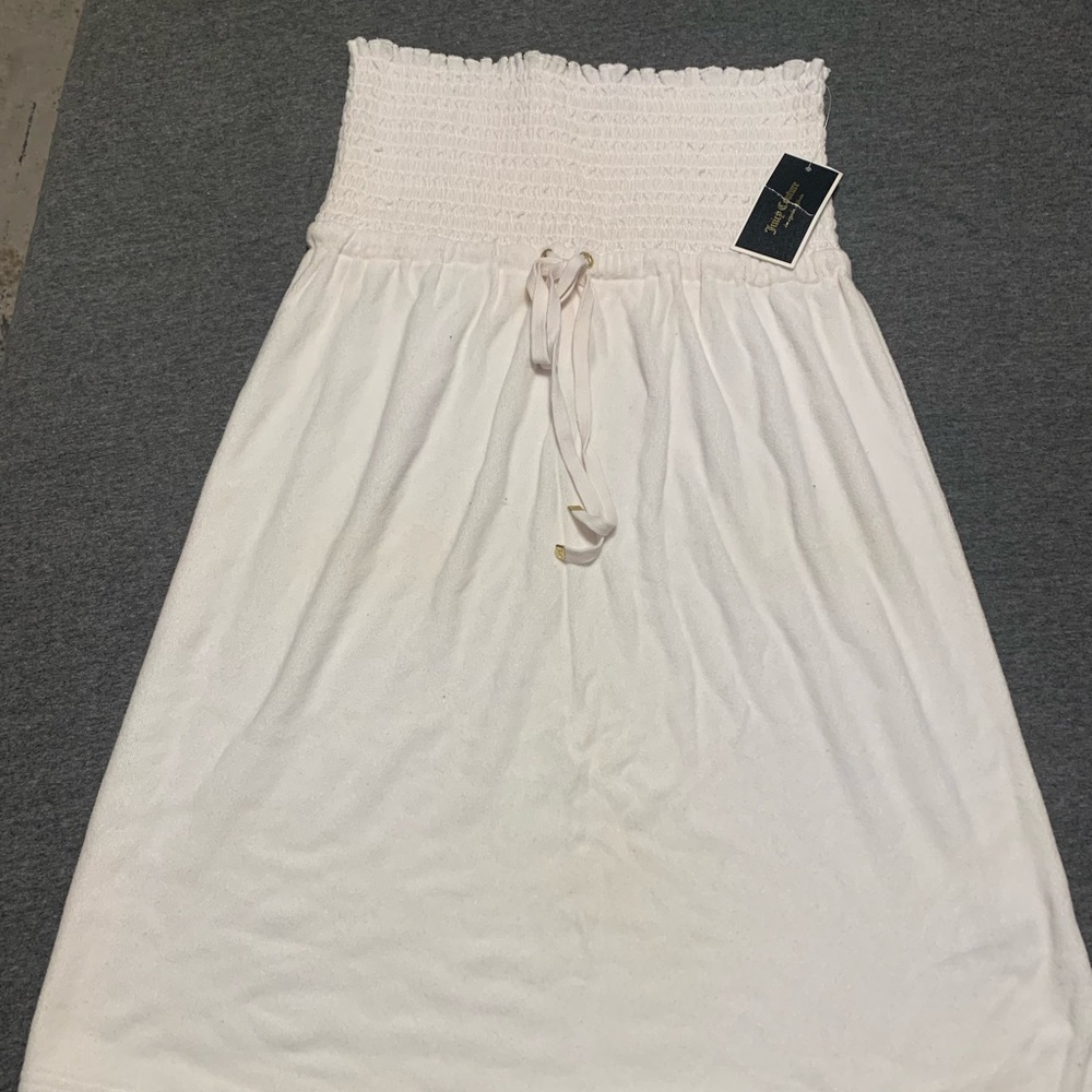 Juicy Couture White Terry Cloth Summer Dress